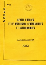 PO142 5 CERGA13 rapport activite CERGA1983 TITRE